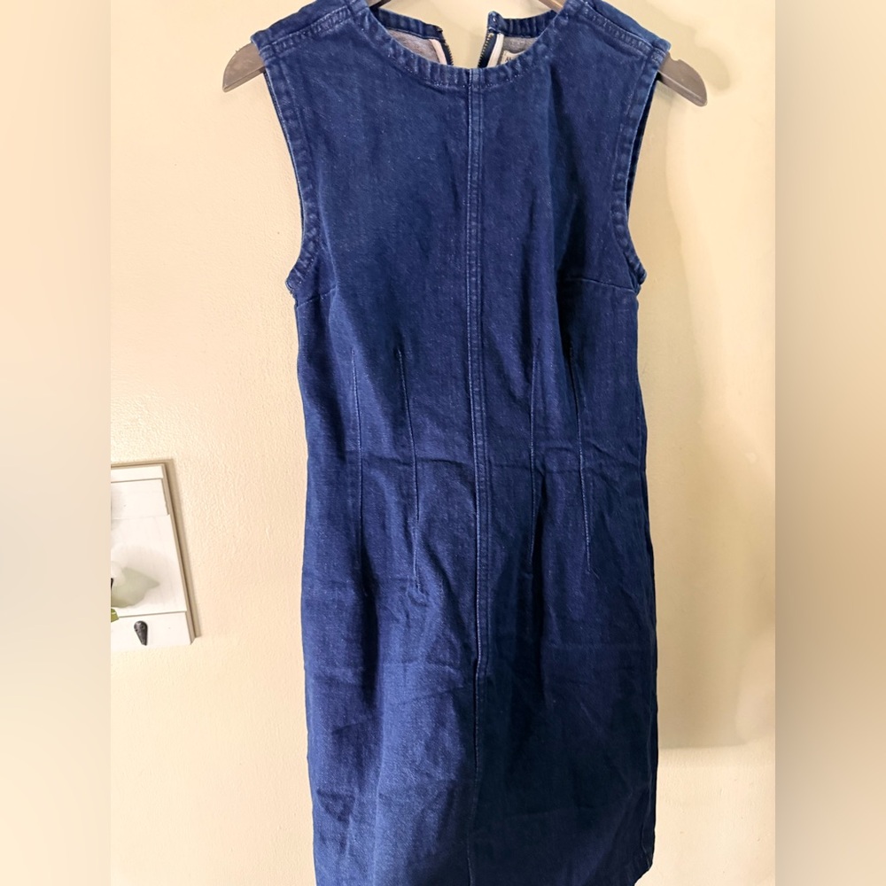 Abercrombie & Fitch Blue Mini Dress - Picture 3 of 5